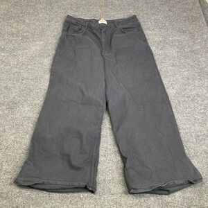 Marine Layer Kids Wide Leg Charcoal Gray Pants Style 18580 Size 14